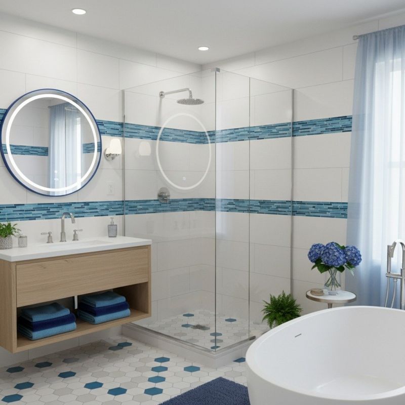 Shower Remodeling detail