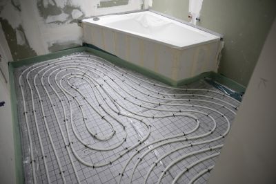 Heated Floor Sections